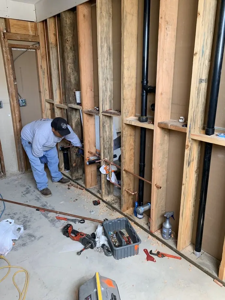 Commercial rough-in plumbing for Gas Line Repair in Altoona